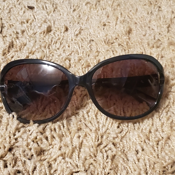 Michael Kors MK Black 317713 Round Sunglasses